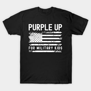 Purple Up for Military Kids Month of the Military Child T-Shirt